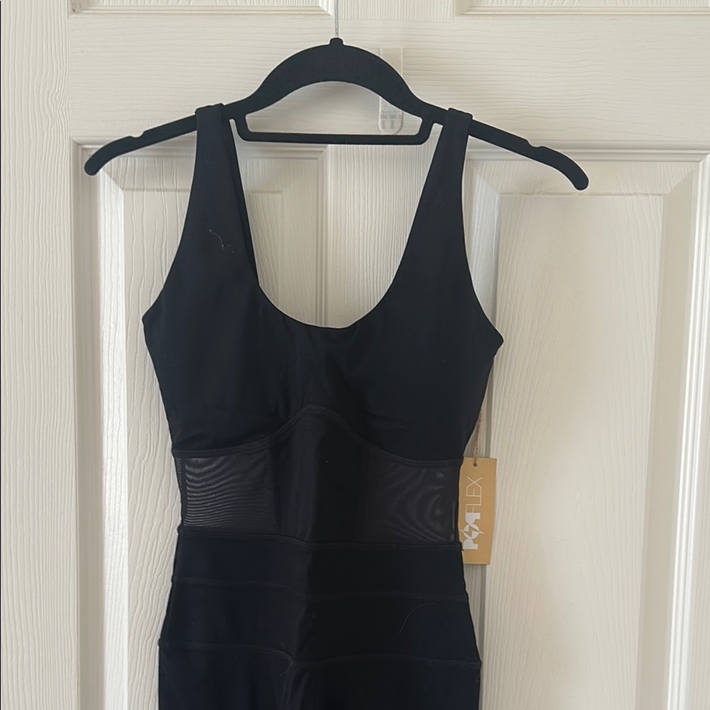 POPFLEX Black Sleeveless Jumpsuit